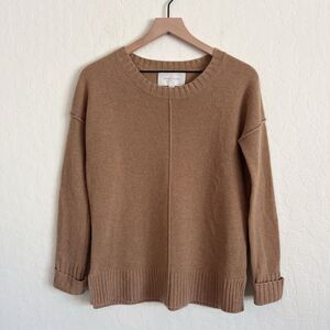 Brochu Walker Camel Crew Neck Sweater